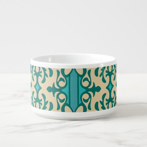 Floral Ornament Fashionable Modern Seamless Bowl