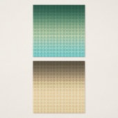 Floral ornament, gradient (Front & Back)