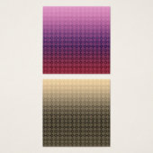 Floral ornament, gradient (Front & Back)