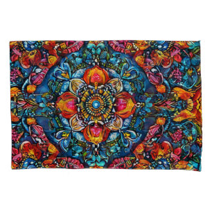 Floral Ornament Pillow Case