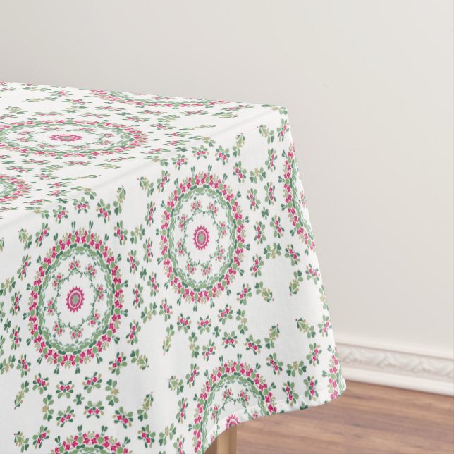 Floral ornament tablecloth (In Situ)