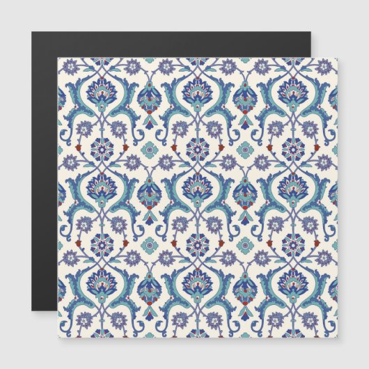 Floral Ornament: Traditional Arabic Pattern. (Front/Back)