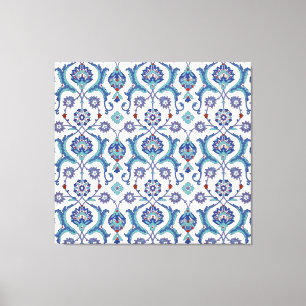 Floral Ornament: Traditional Arabic Pattern. Canvas Print