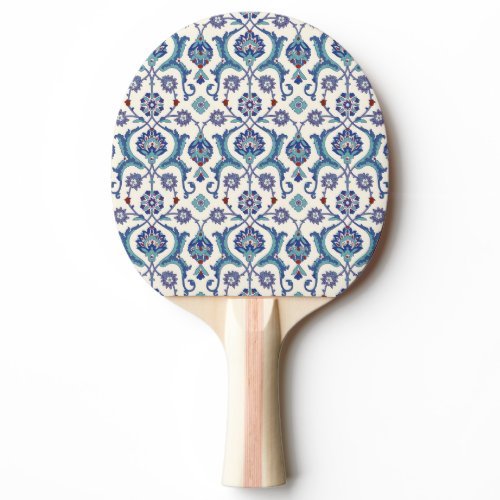 Floral Ornament: Traditional Arabic Pattern. Ping Pong Paddle
