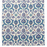 Floral Ornament: Traditional Arabic Pattern. Shower Curtain