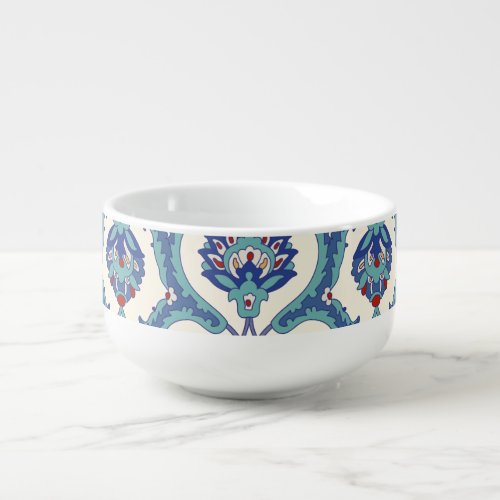 Floral Ornament Traditional Arabic Pattern Soup Mug