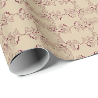 Floral Ornament Wrapping Paper