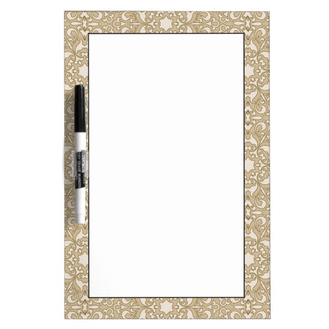 Floral ornate background Dry-Erase board (Front)