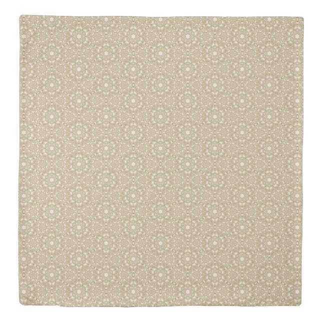 Floral ornate background duvet cover (Front)