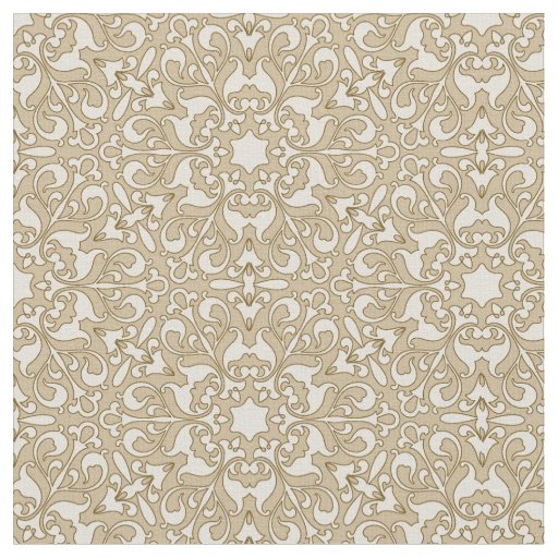 Floral ornate background fabric