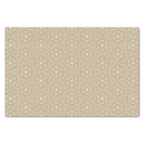 Floral ornate background tissue paper