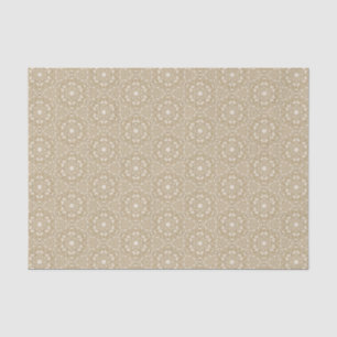 Floral ornate background tissue paper