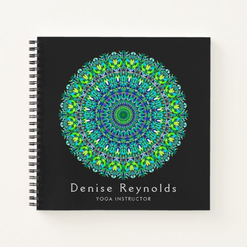 Floral Ornate Mandala Notebook