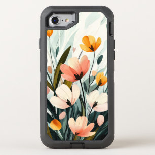 Floral OtterBox Defender iPhone SE/8/7 Case