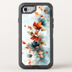Floral OtterBox Defender iPhone SE/8/7 Case
