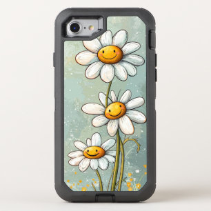 Floral OtterBox Defender iPhone SE/8/7 Case