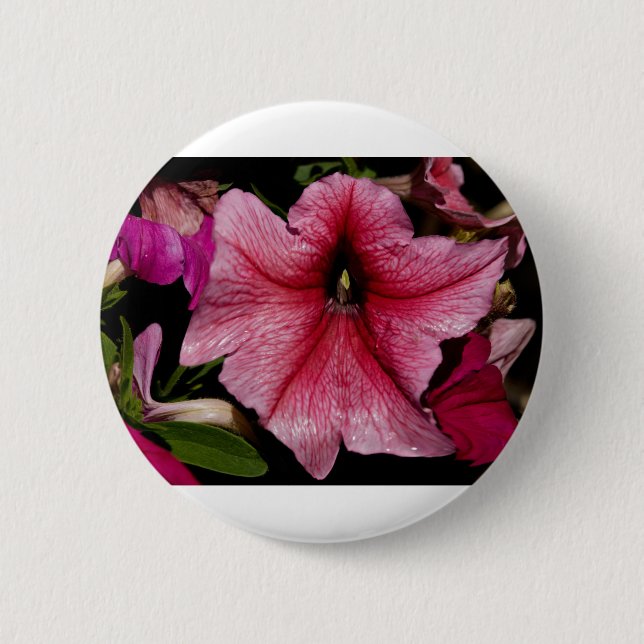 Floral Outburst Button (Front)