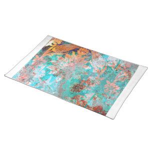 Floral Painting Cloth Placemat