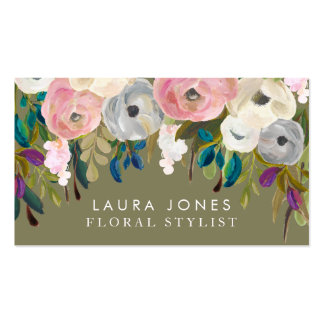 Florist Business Cards & Templates | Zazzle