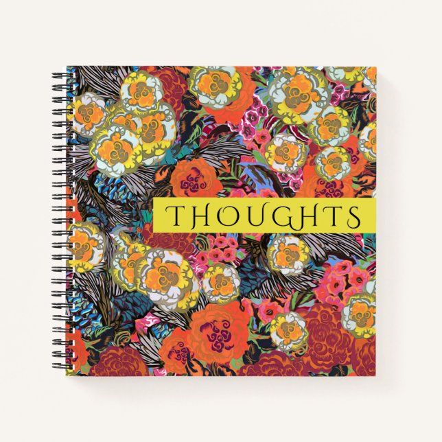 Floral Painting Notebook (Front)