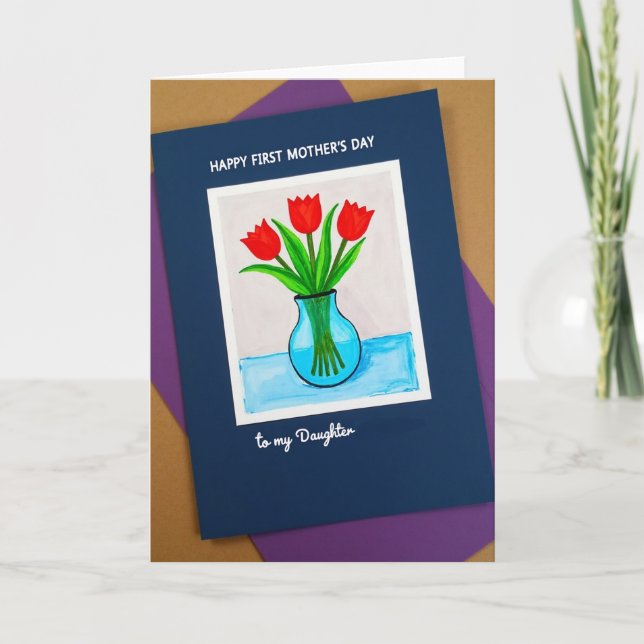 Floral Painting Pattern Card (Front)