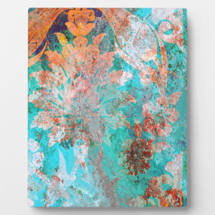 Floral Painting Plaque
