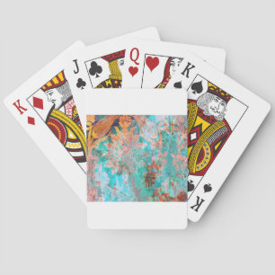 Floral Painting Poker Cards