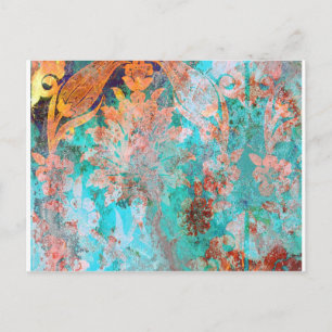 Floral Painting Postcard