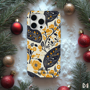 Floral Paisley Harmony – Artistic Global Blend iPhone 15 Pro Max Case