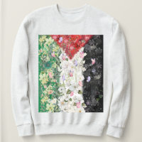 Floral Palestine Map - Free Palestine Map T-shirt