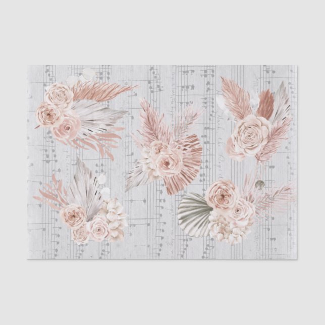 floral pampas grass music sheet (Front)