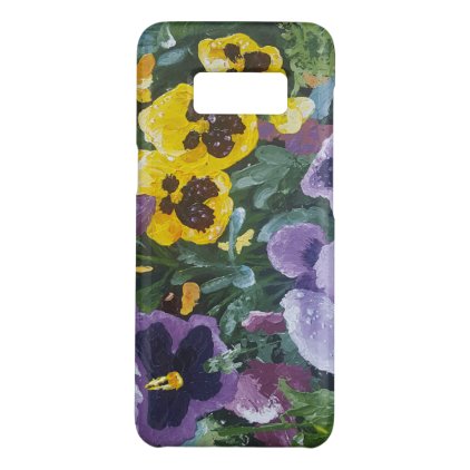 Floral Pansy Galaxy S8 cover