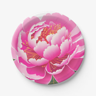 Floral Paper Plates