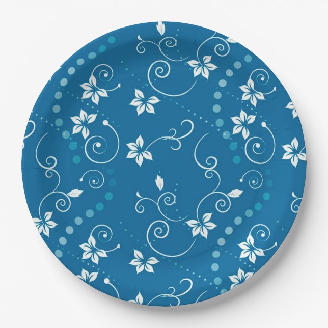 Floral Paper Plates (Front)