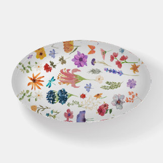 Floral Paperweight | Botanical Desk Accessory