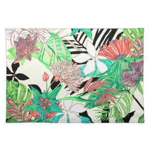 Floral Paradise II Cloth Placemat