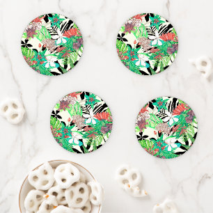 Floral Paradise II Coaster Set