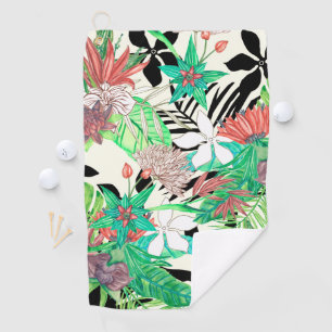 Floral Paradise II Golf Towel
