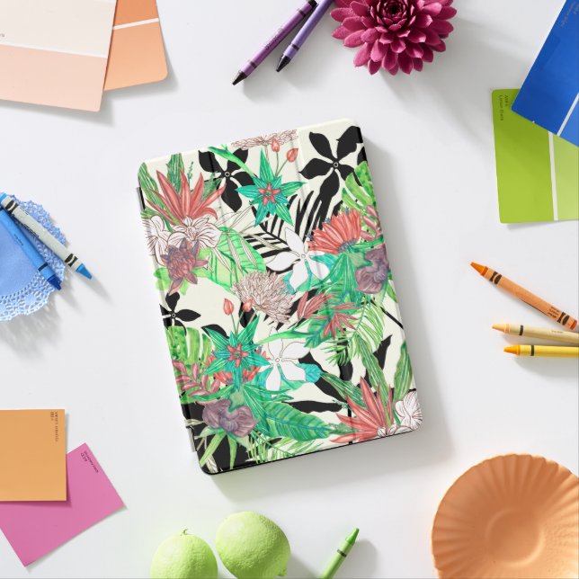 Floral Paradise II iPad Pro Cover (Desk)