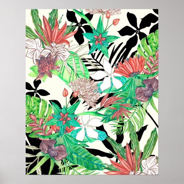 Floral Paradise II Poster (Front)