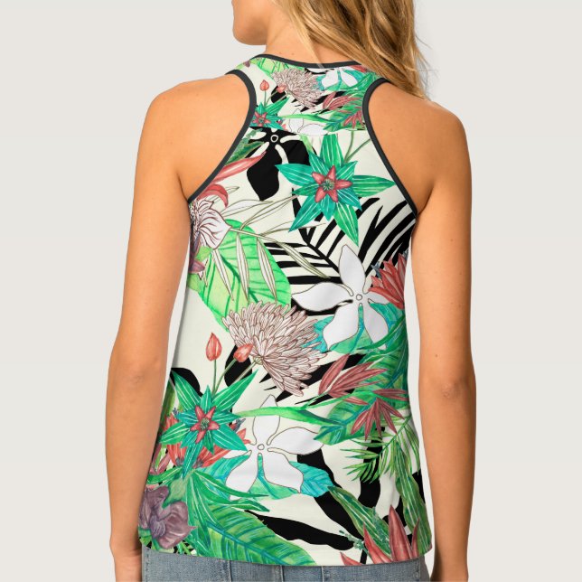 Floral Paradise II Tank Top (Back)