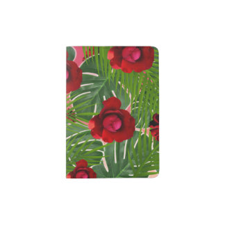 Floral Passport Holder