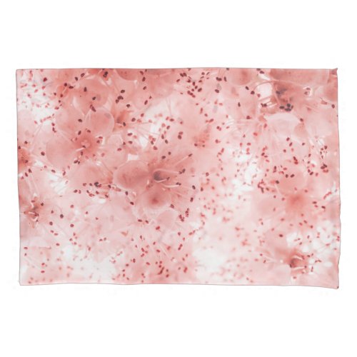 Floral Pastel Abstract Soft Banner Pillow Case