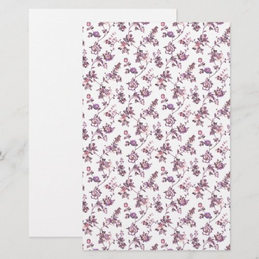 Floral Pattern (Front/Back)