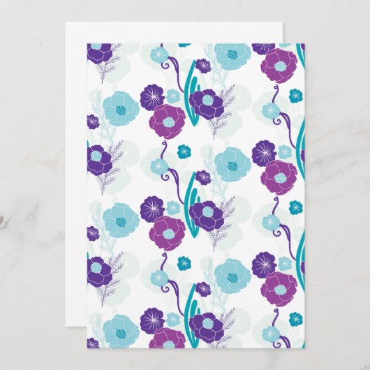 Floral pattern (Front/Back)