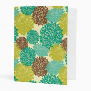 Floral Pattern 11 Mini Binder