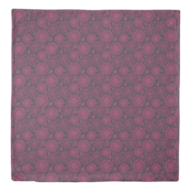 Floral Pattern 12 Duvet Cover (Front)