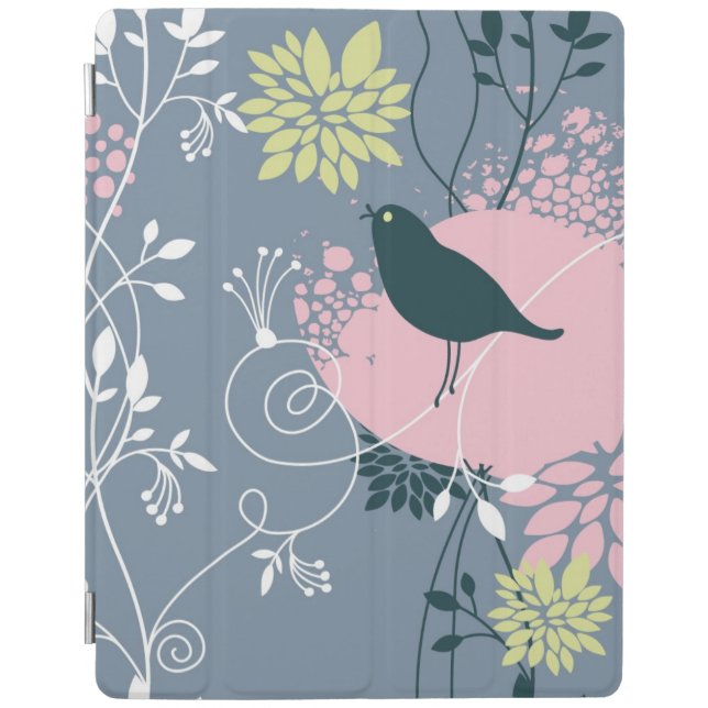 Floral Pattern 12 iPad Smart Cover (Front)