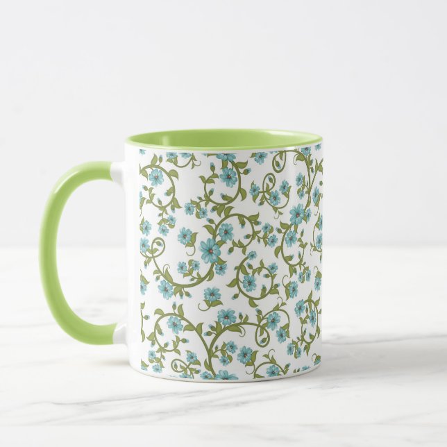 Floral Pattern 12 Mug (Left)