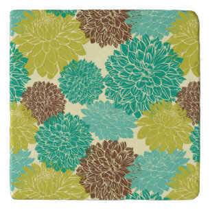Floral Pattern 13 Trivet